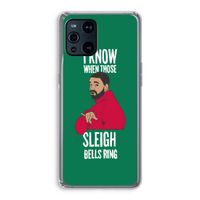 Sleigh Bells Ring: Oppo Find X3 Transparant Hoesje