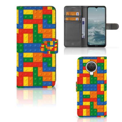 Nokia G10 | G20 | Telefoon Hoesje | Blokken | Portemonnee hoesje