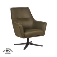 LABEL51 Fauteuil Tod - Army green - Microfiber