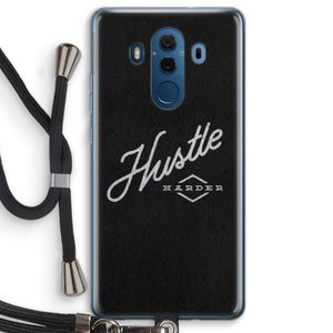 Hustle: Huawei Mate 10 Pro Transparant Hoesje met koord