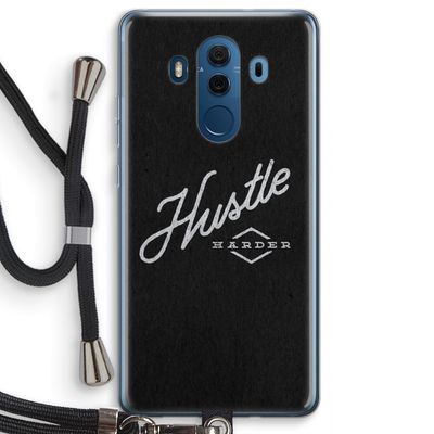Hustle: Huawei Mate 10 Pro Transparant Hoesje met koord