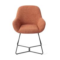 Jesper Home Kushi eetkamerstoel Amber Autumn beehive black