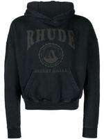 RHUDE hoodie Desert Valley - Noir