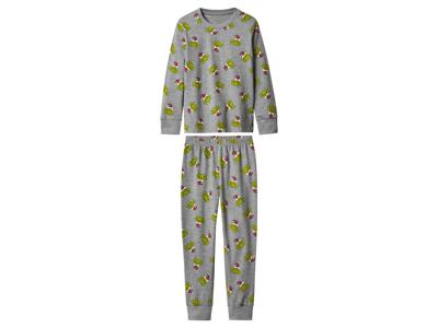 Kinder kerstpyjama The Grinch (Grijs, 122/128)