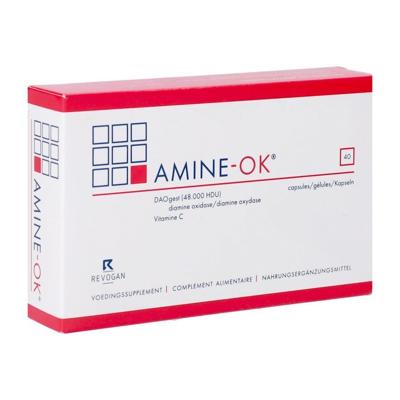 Revogan Amine-Ok Histamine Afbraak 40 Capsules