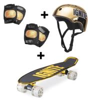 Urban Slide Set - MONDO - IGNITE Combo Set Tyro - Skateboard en Bescherming - Goud