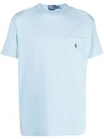 Polo Ralph Lauren t-shirt à poche poitrine - Bleu