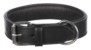 TRIXIE 1850 Zwart Leer Extra groot Hond Standaard halsband