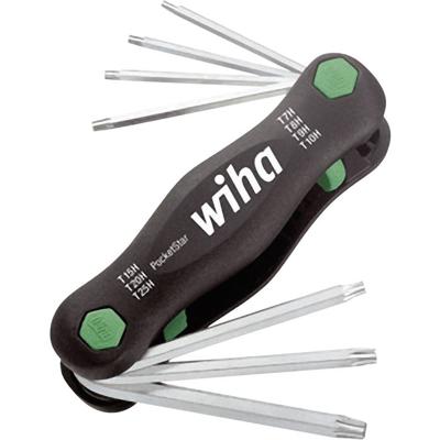Wiha 363TRP7 klein 7tlg Torx BO Haakse schroevendraaierset TR 7, TR 8, TR 9, TR 10, TR 15, TR 20, TR 25 7-delig