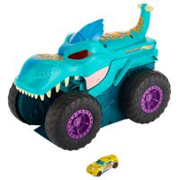 Hot Wheels Monster Truck Car Chompin' Mega-Wrex - thumbnail