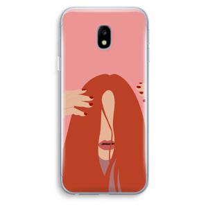 Woke up like this: Samsung Galaxy J3 (2017) Transparant Hoesje