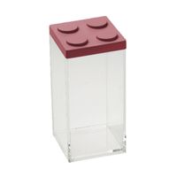 Omada - Stapelbare, Brickstore bewaarcontainer hoog, 1,5L, Rood - Kunststof - Omada - thumbnail