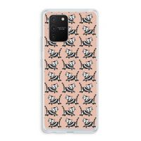 Zwarte poes: Samsung Galaxy S10 Lite Transparant Hoesje