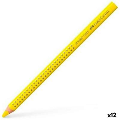 Kleurpotloden Faber-Castell Geel (12 Stuks)