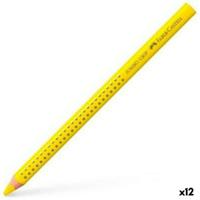 Kleurpotloden Faber-Castell Geel (12 Stuks)