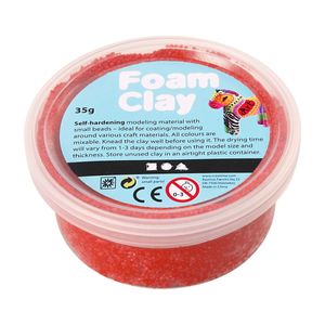 Foam Clay Rood, 35gr.
