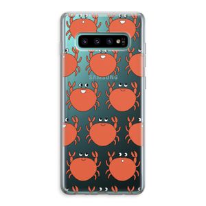 Krab: Samsung Galaxy S10 Plus Transparant Hoesje