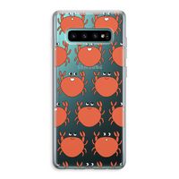 Krab: Samsung Galaxy S10 Plus Transparant Hoesje