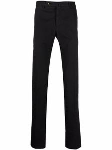 PT Torino pantalon chino slim à taille mi-haute - Noir