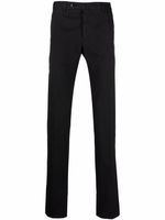 PT Torino pantalon chino slim à taille mi-haute - Noir