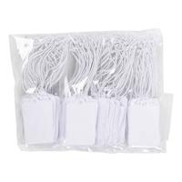 Creativ Company Labels, afm 25x40 mm, wit, 100 stuk/ 1 doos