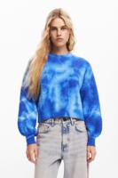 Tie-dye trui - BLUE - L