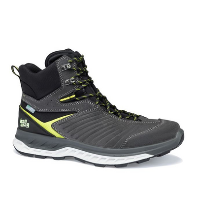 Hanwag Blueridge Es Heren Hoge Wandelschoen Asphalt/Yellow 10
