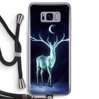 Nightbringer: Samsung Galaxy S8 Transparant Hoesje met koord