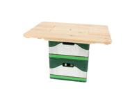 Esschert Design bierkrat tafel blank