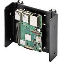 Renkforce DIN-rail-houder Geschikt voor serie: Raspberry Pi, Arduino, Banana Pi Voor DIN-railmontage Zwart - thumbnail