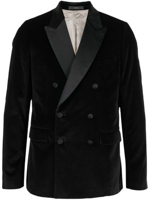 Paul Smith blazer en coton à boutonnière croisée - Noir
