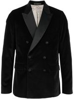 Paul Smith blazer en coton à boutonnière croisée - Noir