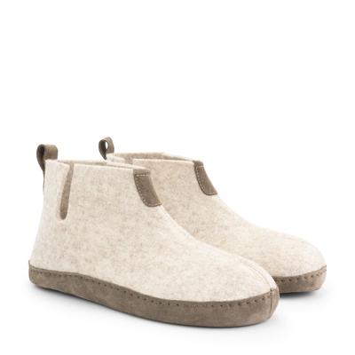 Travelin&apos; Men - ankle high slipper - Zand - Maat 44