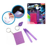 Toi-Toys Notitieboek met uv lamp en geheimschrift pen