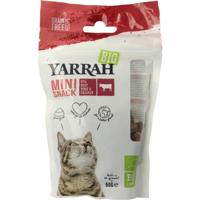 Yarrah Mini snack voor katten bio