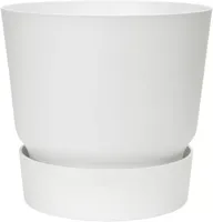 Elho Greenville bloempot 16 cm wit