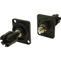 Cliff CP303010X Luidsprekerconnector Zwart, Zwart 1 stuk(s)