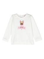 Chiara Ferragni Kids t-shirt à logo imprimé - Blanc - thumbnail