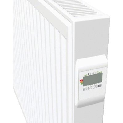 Vasco E panel h rb elektrische paneelradiator 60x120cm 2000watt Staal Traffic White 11340120106000000901