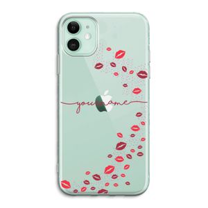 Kusjes: iPhone 11 Transparant Hoesje