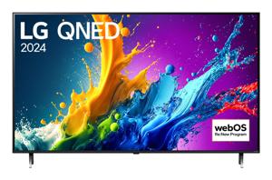 LG Electronics 55QNED80T6A 4K QNED LED-TV 139 cm 55 inch Energielabel E (A - G) CI+*, DVB-C, DVB-S2, DVB-T2, WiFi, UHD, Smart TV, Nano Cell Zwart