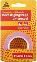 Bevestigingstape 19mmx1,5m - Deltafix