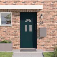 Voordeur Antraciet PVC Voordeur Antraciet PVC