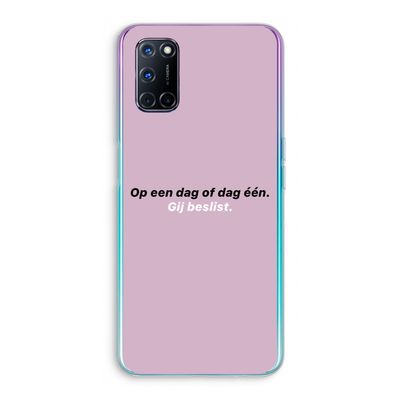 gij beslist: Oppo A72 Transparant Hoesje