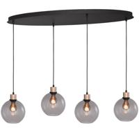 Masterlight Hanglamp ovaal Lazise Oval 4x Ø 20cm goud 2644-05-02-100-40420