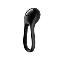 Majestic Duo - Ring Vibrator - Black