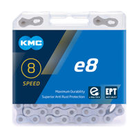 KMC ketting e8 turbo ept 8v 122l zilver