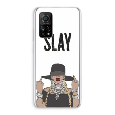 Slay All Day: Xiaomi Mi 10T 5G Transparant Hoesje