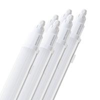 HOFTRONIC™ Q-Series - Set van 6 LED TL armaturen 150cm - IP65 Waterdicht - 48 Watt 5760 Lumen vervangt 192 Watt - 120lm/W - 4000K neutraal wit licht - gereedschapsloos Koppelbaar - IK08 - Tri-proof