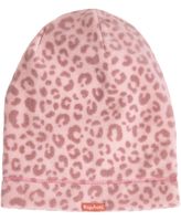 PLAYSHOES Fleece-Beanie Leo-Print Muts Polyester - thumbnail